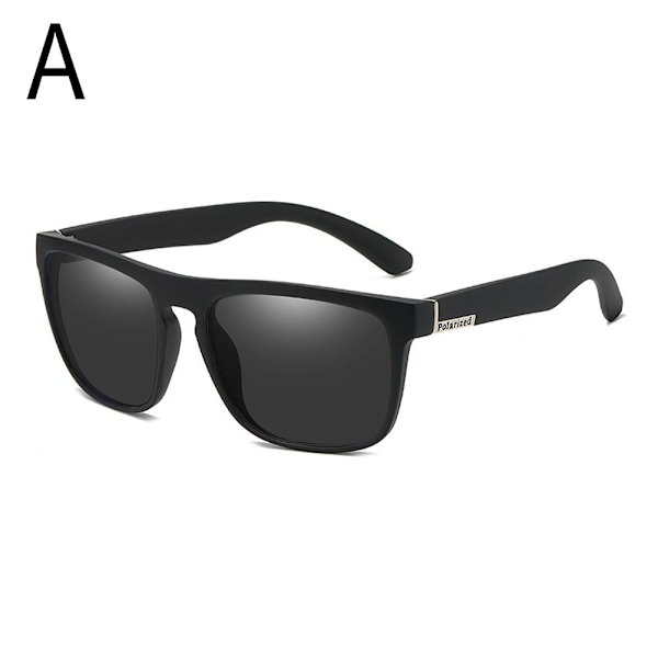 Anti-UV400 Polariserade Solglasögon För Män Och Kvinnor UV Black 1pcs