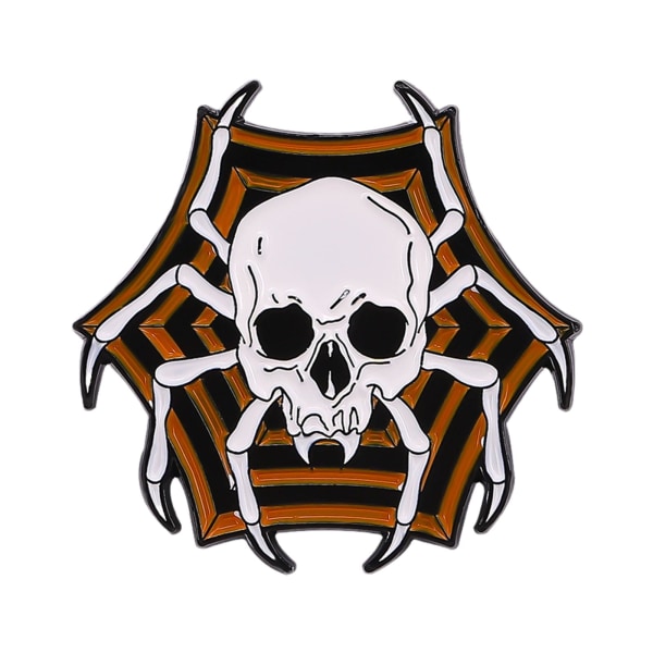 Halloween Emalj Pins, Skelett Emalj Pins, Halloween Skeleton Gh xz6808 One-size