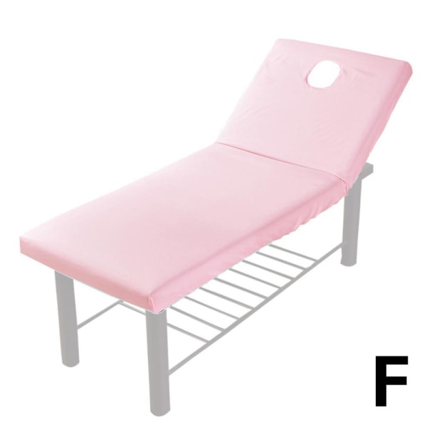 Skönhet Massagebord Cover Spa Bed Salong Soffa Elastisk Lakan Säng pink 1pcs
