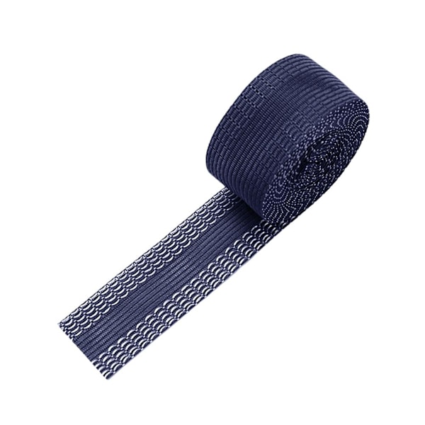 NY Stryk-på Fållband Byxkant Förkorta Självhäftande Mun Byxor Pasta U1F0 blue 1pcs