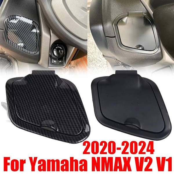 Scooter Förvaringsskydd Retrofit Uppgraderad Kolfiber Mönster Vattentät G2W7 Black One size