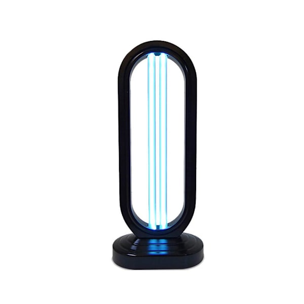 Ultraviolett Sterilisering Germicidal Lampa Ozon Desinfektion Sovrum Eu black 1pcs