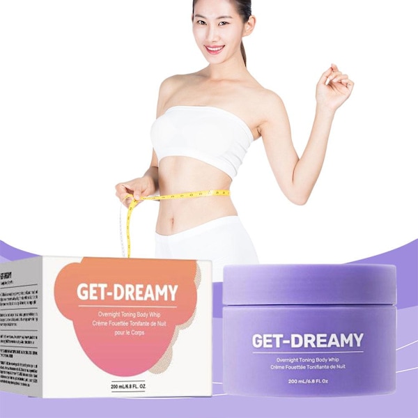 3 st GET-DREAMY Overnight Toning Body Whip 200 ml Kroppsfirm