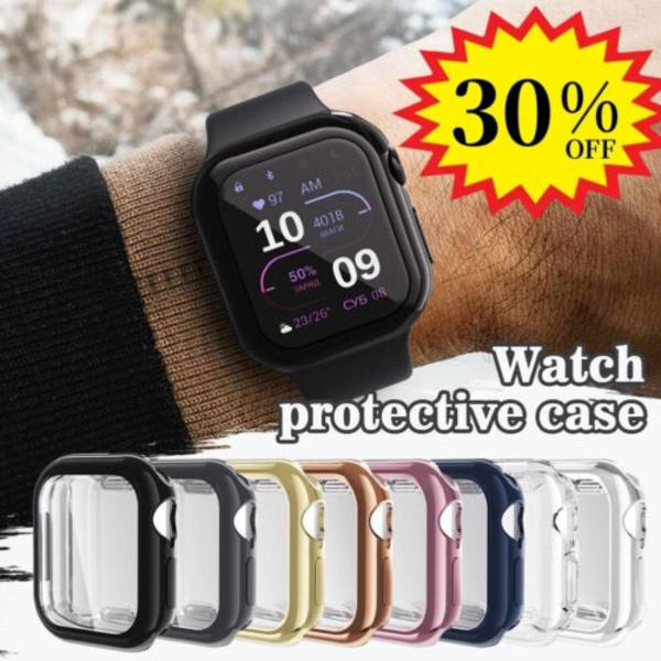 Skärmskydd Fodral Tillbehör för Apple Watch Series 10 transparent 42mm