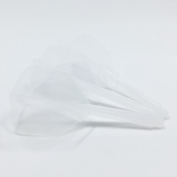 1 st 2BA skruv mjuk en pil transparent pil svans plast Du black one-size
