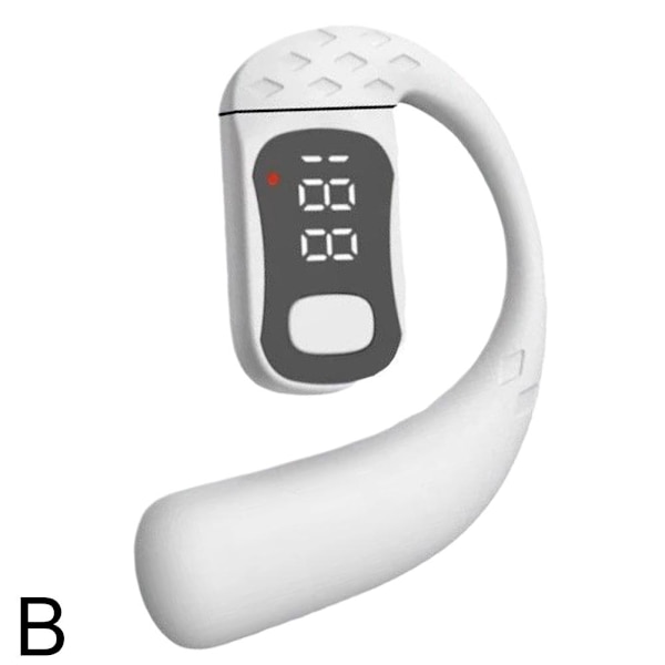 Bluetooth Headset, Trådlöst Bluetooth Hörsnäcka, V5.4 Trådlös Handsfree White 1 set