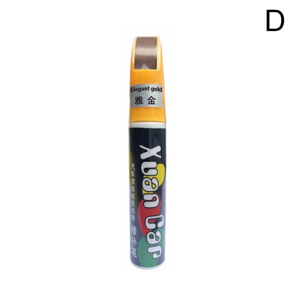Bilfärg Fix Penna Autolack Reparation Borsta upp Scratch Tool DIY Re silver gray One-size