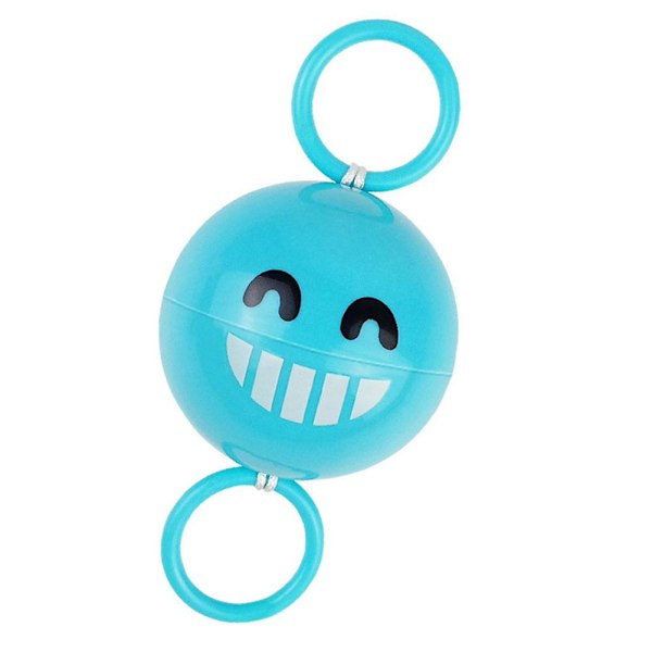 Roterande Lysande Visselpipa Flygande Boll Leksak Dragande Svänghjul Blixt Barn Visselpipa Boll Green 1pcs