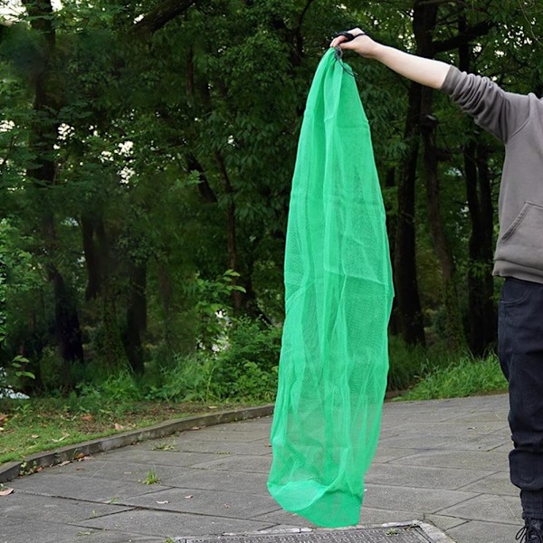 Nylon Fiskenät Väska Vikbar Tråd Hopfällbar Fiske Y greenC 100*60cm/39*24in 