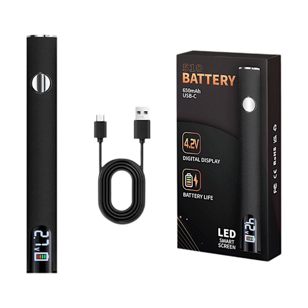 Lödkolvspenna, 650Mah Sladdlös Lödkolvssats, 2.7-4.2V Orange One size