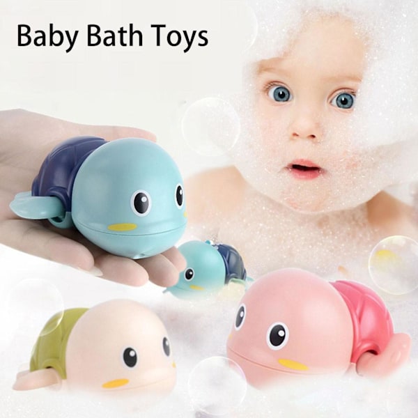 Sommar Baby Badleksak Badsaker För Baby Kedja Simleksaker F Pink 1pcs