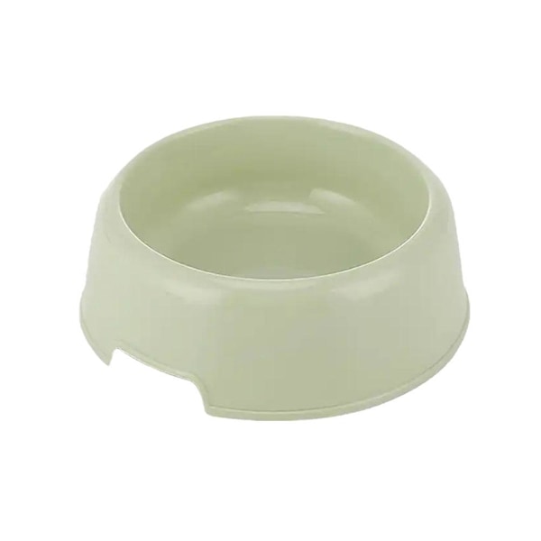 Skål för husdjur, hund och katt, resefotspår, matningsfoder, vatten, plast green one-size