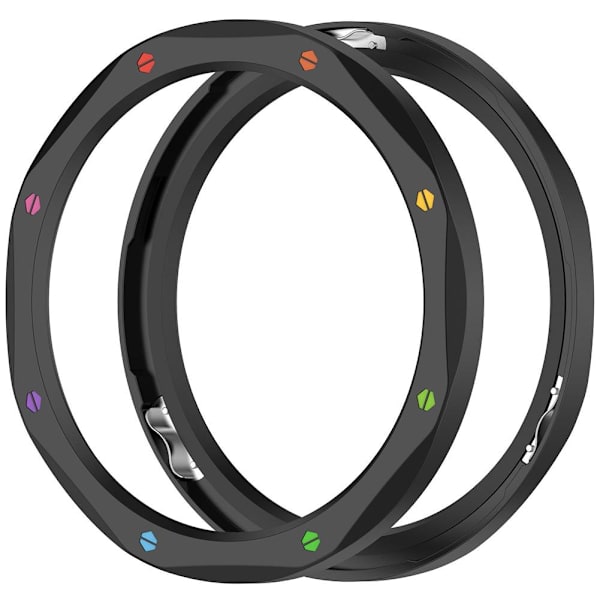 Metallram för Xiaomi Watch S4 S3 Skydd med Film Klockfodral för Klockram W1b5 Silver scale For Xiaomi Watch S4 S3