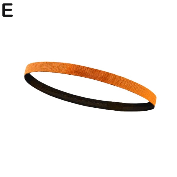 Herr Dam Sport Pannband Yoga Gym Svettband Hårband Head Pre orange onesize