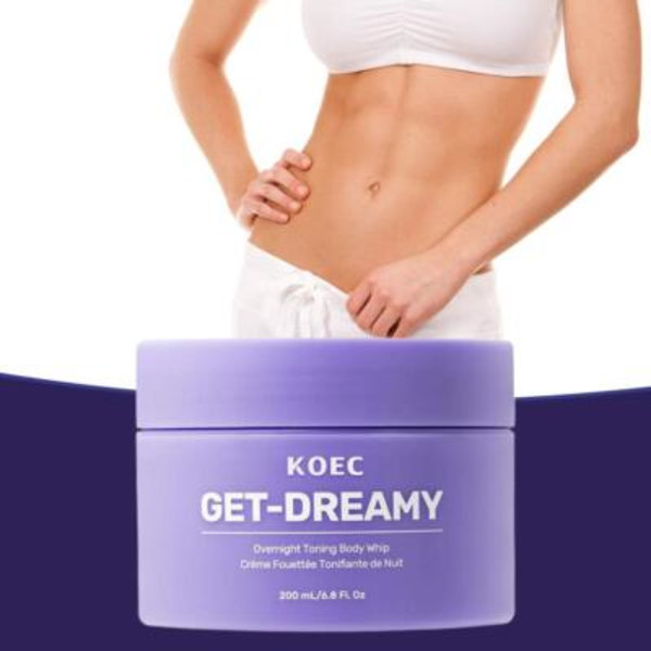 4X KOEC Get.Dreamy Overnight Toning Body Whip 6.8oz . 100 ml