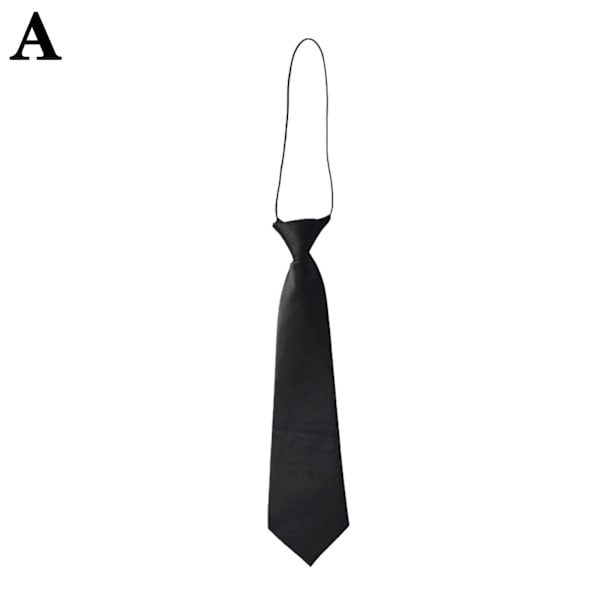 Liten slips slips barn söt dekoration casual uniform tillbehör black One-size