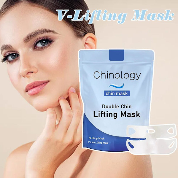Chinology V-Line Lyftmask Dubbelhaklyftmask 1/3/5 ST ZH blueA 1pcs 3pcs
