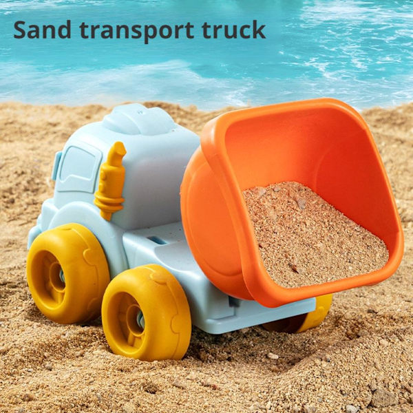 Strandleksaksset Förtjockad Leksand Grävspade Verktyg Sand Barnvagn Leksak Lekhink E9k4