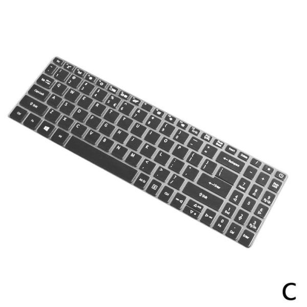 Laptop Keyboard Cover Skin för Acer Aspire 3 -55G -55 55 55G / A Black One-size