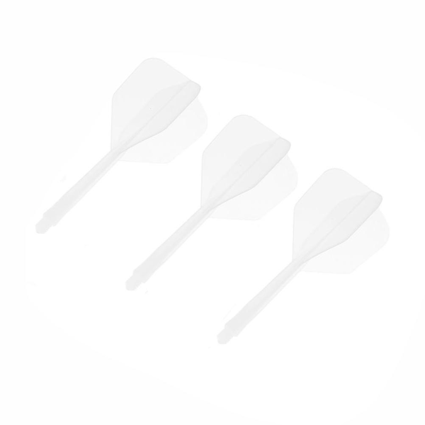 1 st 2BA skruv mjuk en pil transparent pil svans plast Du black one-size