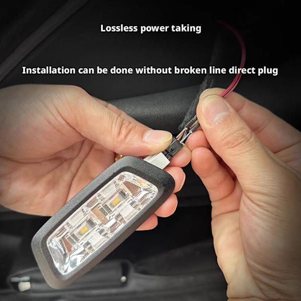 Bil Hög Ljusstyrka Bagagebelysning Ambient Ljus Interiör Led Automatisk Ljus Baklucka Strip M5k6 Warm 4M 1set