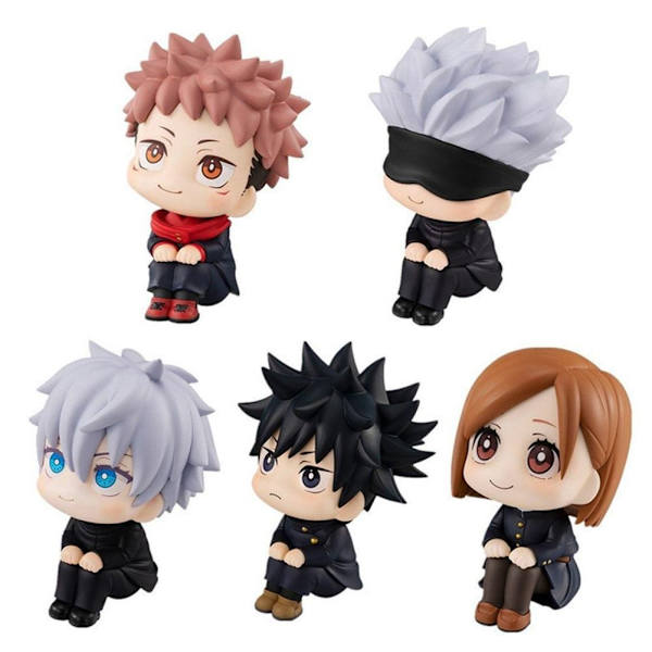 Mini Jujutsu Kaisen Gojo Satoru Kugisaki Tecknad Figur Actionfigur Modell Söt Anime Skrivbord N3V6 C 10cm
