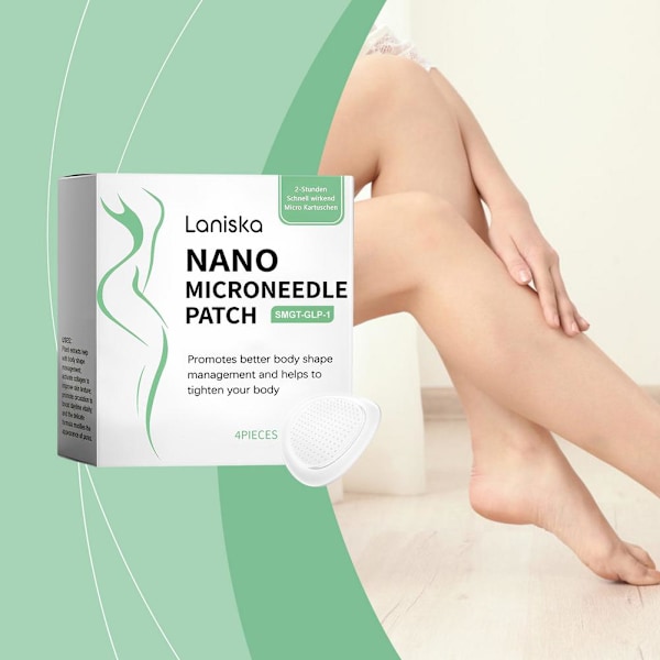 SMGT-GLP-1 Nano Microneedles Kroppsvård Plåster För Viktminskning 4st