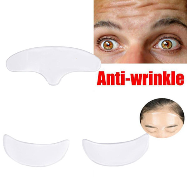 1 st Anti-rynkplåster Rynkor Leende Linjer Veck Pannband L3 X3W1 P5 A2T5 TransparentB forehead