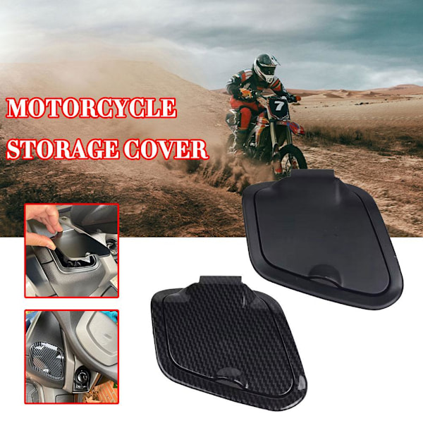 Scooter Förvaringsskydd Retrofit Uppgraderad Kolfiber Mönster Vattentät G2W7 Carbon fiber texture One size