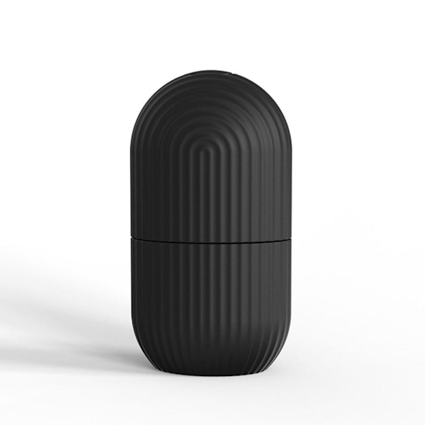 Is Ansiktsroller Silikon Hud Massager Vård Kub Form Boll n,1 Bricka O2X7 black one-size