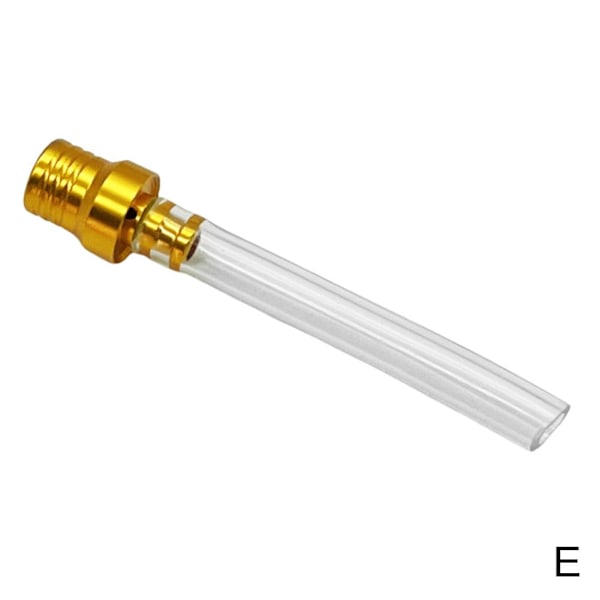 Motorcykel Bensintank Ventil Slang Rör D gold One size