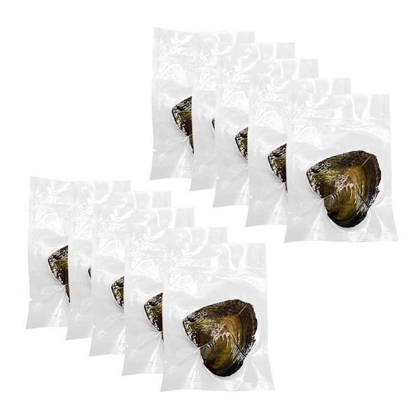 Alla hjärtans dag smyckesset öppnar sin egen Pearl Valentine's GXL-gåva R9L4 F4S6 Vacuum bag 10pcs