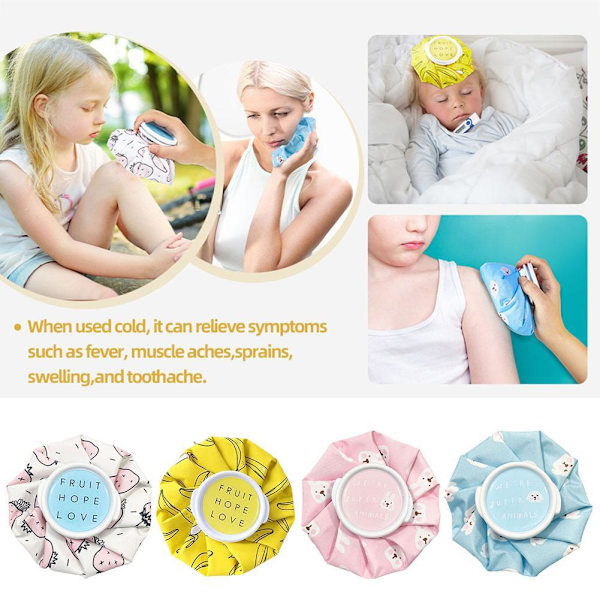 Ispåse Återanvändbar Kall och Varm Kompresspåse‘*  pink 1pcs