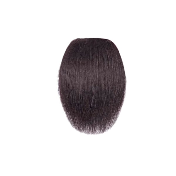 Uppgraderad Förtjockad Fluffig Hårförlängning Flerfärgad 15/25Cm Clips Osynlig Ny M4S7 Dark brown15cm 1pcs