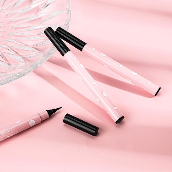 Vattentät Eyeliner - Långvarig, Snabbtorkande och Smudge-resistent #1 black 1.5ml