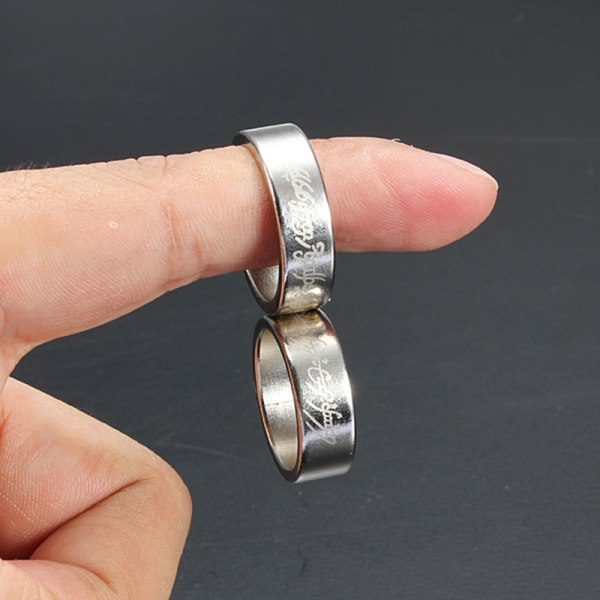 Magic Pro Magnetic Strong Finger Ring Magician Pk Trick silver9 null