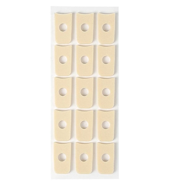 Gel Silikon Majskudde Omedelbara Pads Plåster Skor Patch Smärtlindring Fot U.K- u 15pcs