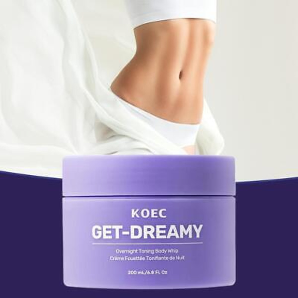 4X KOEC Get.Dreamy Overnight Toning Body Whip 6.8oz . 100 ml