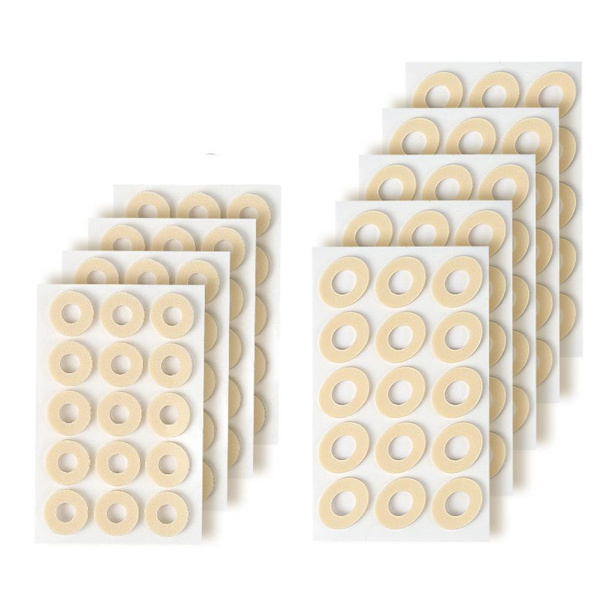 Gel Silikon Majskudde Omedelbara Pads Plåster Skor Patch Smärtlindring Fot U.K- circle 15pcs