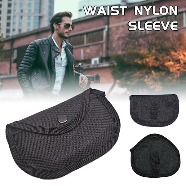 Midjeväska Nylon Pack Handspänne Midjeväska Portabel Magväska S5U6