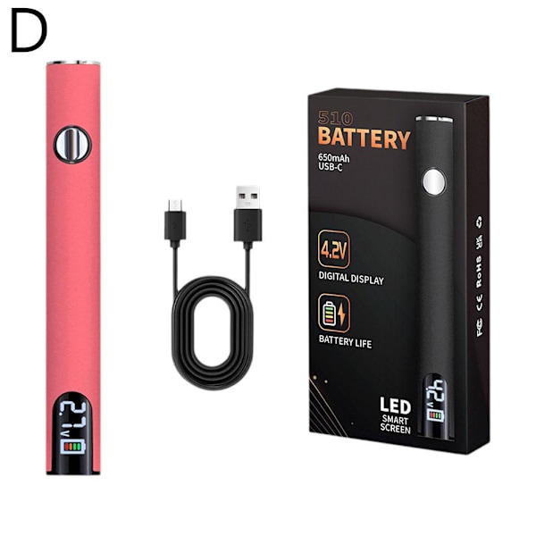 Lödkolvspenna, 650Mah Sladdlös Lödkolvssats, 2.7-4.2V Pink One size