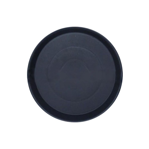 12-pack Växtfat 8 10 12 tum Plast Växtbricka, Robust och 10 inch black 1pcs