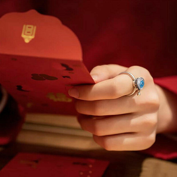 Roterande Buddhistisk Tibetansk Bönehjul Ångestlindring Roterande эу г ^# C9L3 W4P8