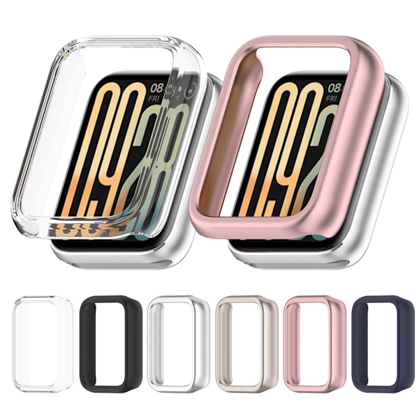 Klocka PC Plast Skyddsfodral för Xiaomi Band 9Pro Q1S1 Transparent 1 pcs