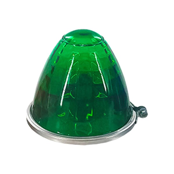 1156 Glödlampa Lastbil Sidomarkeringsljus Vattenmelon Glaslins Ljus 12v 24v Indikator Varningsljus L0g1 Green One size