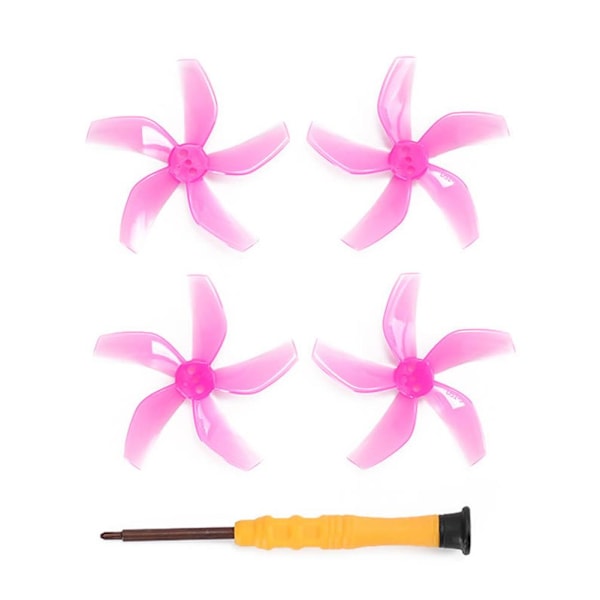 Tillbehör för obemannade flygfarkoster med 5 färgade propellrar cirkulära blad för DJI Neo K6R7 pink Two pair