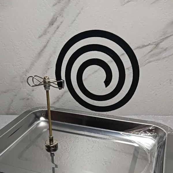 Magnetisk Myggspiralhållare Askfat Bas Hem Rökelse Mosqui C 3pcs