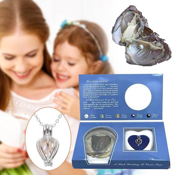 Alla hjärtans dag smyckesset öppnar sin egen Pearl Valentine's GXL-gåva R9L4 F4S6 Vacuum bag 1pcs
