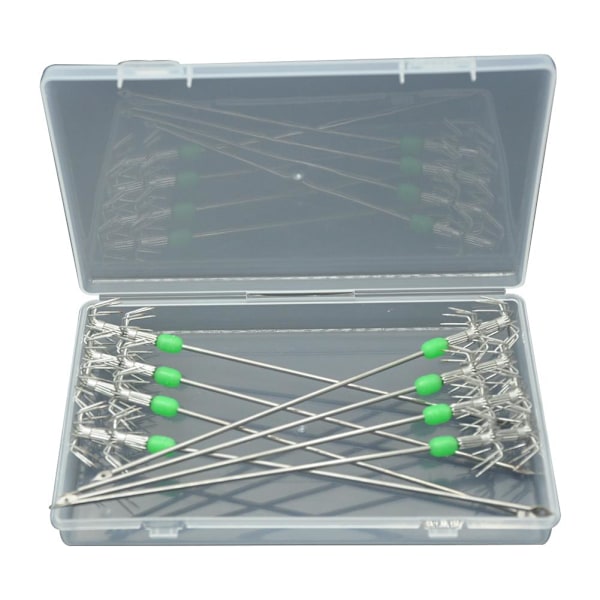 8st 15cm/17cm Självlysande Krok Bläckfisk Levande Räkkrok Paraply Hoo 8pcsB 17cm6.7in