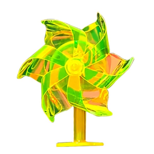 Elektrisk Motorcykel Cyklar Vindenergi Ljusstark Bländande Färg Liten Colorful windmill 1pc
